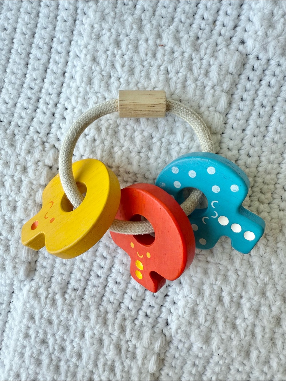 PlanToys Baby Key Rattle